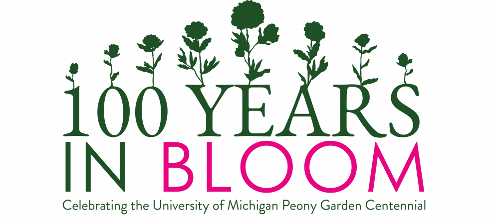 100 Years in Bloom graphic
