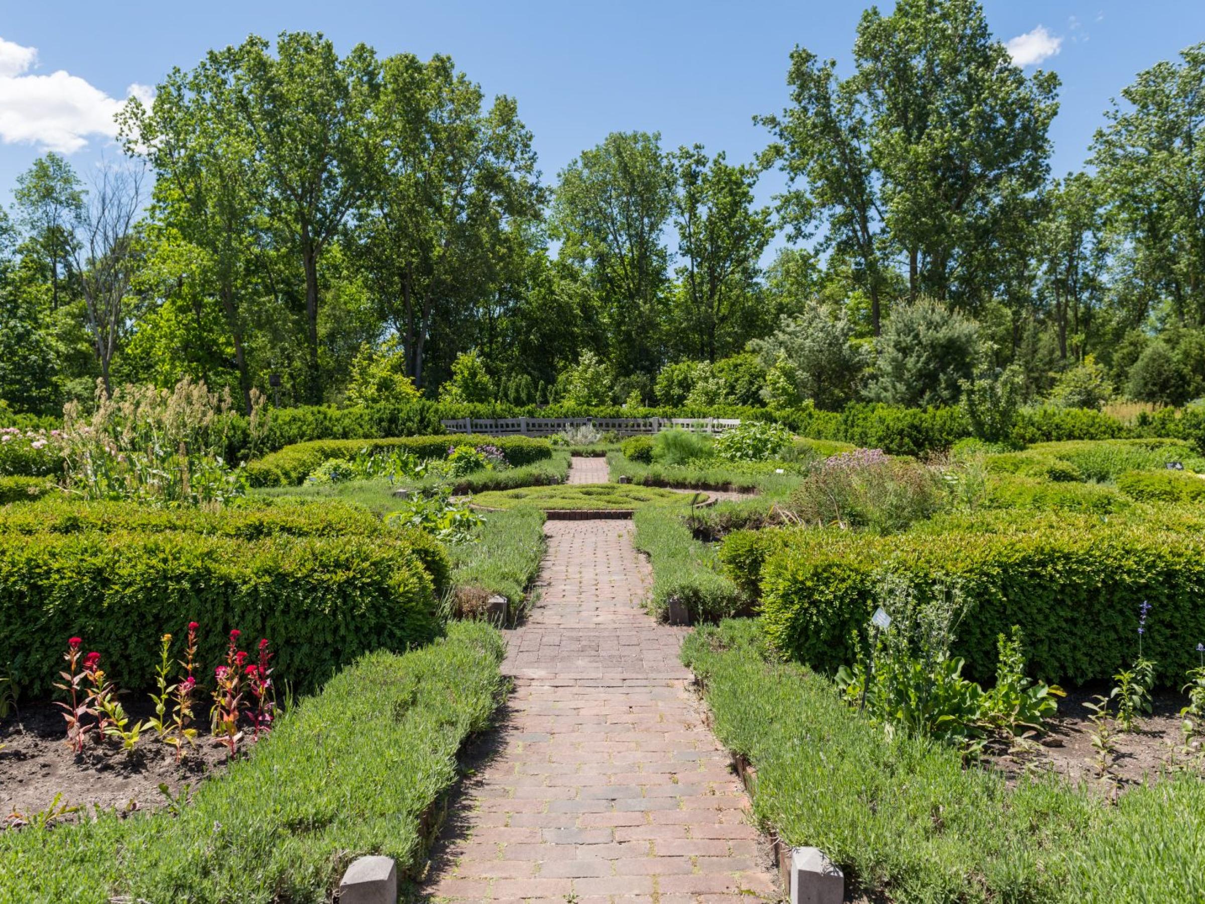 Herb Knot Garden | Matthaei Botanical Gardens & Nichols Arboretum