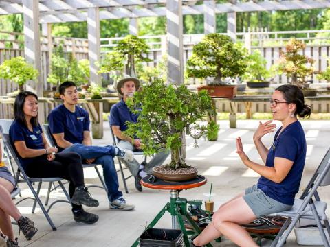 carmen speaking to a group