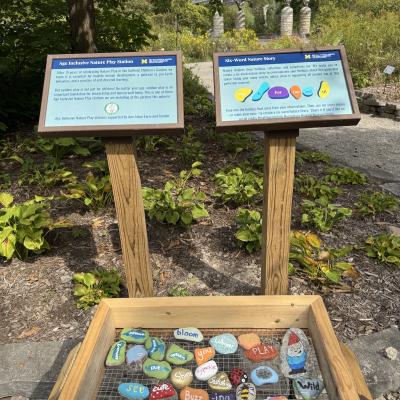 rock word nature play station