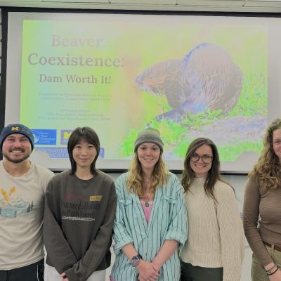 Indoor photo of Beaver Coexistence group